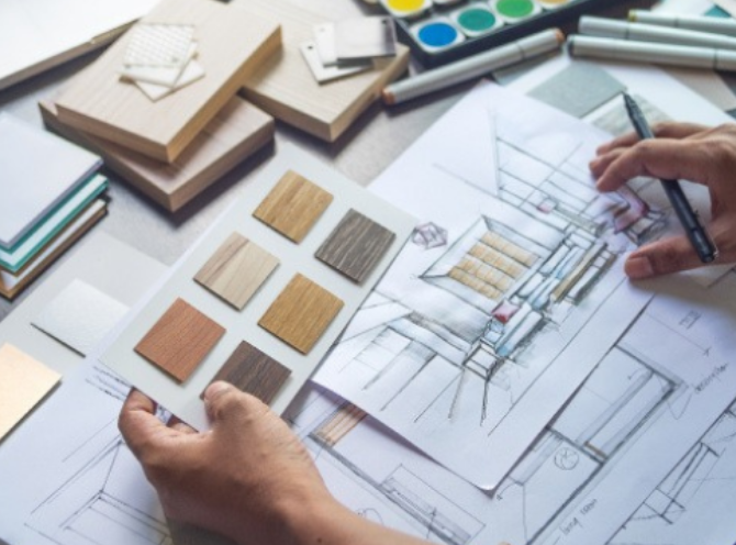 Building interiors & finishes
